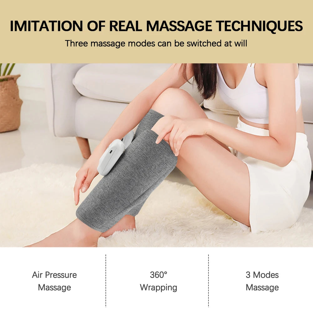 Hailicare Wireless Leg & Calf Air Compression Massager
