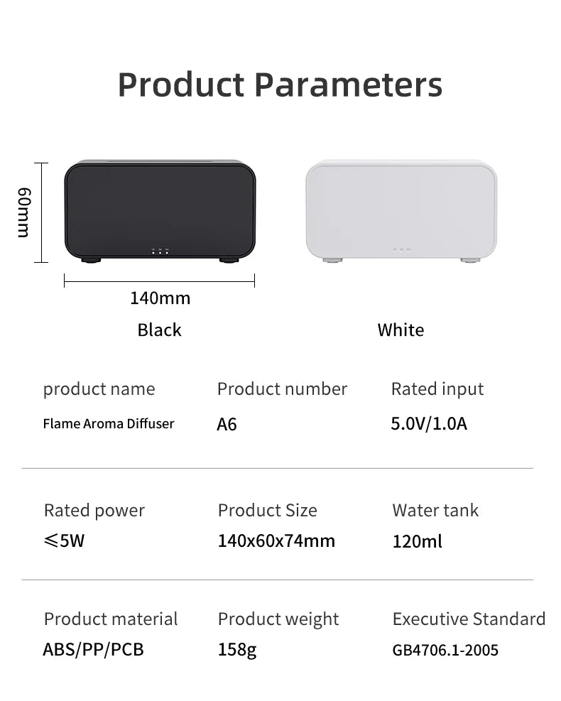 Flame Effect Humidifier