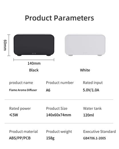 Flame Effect Humidifier