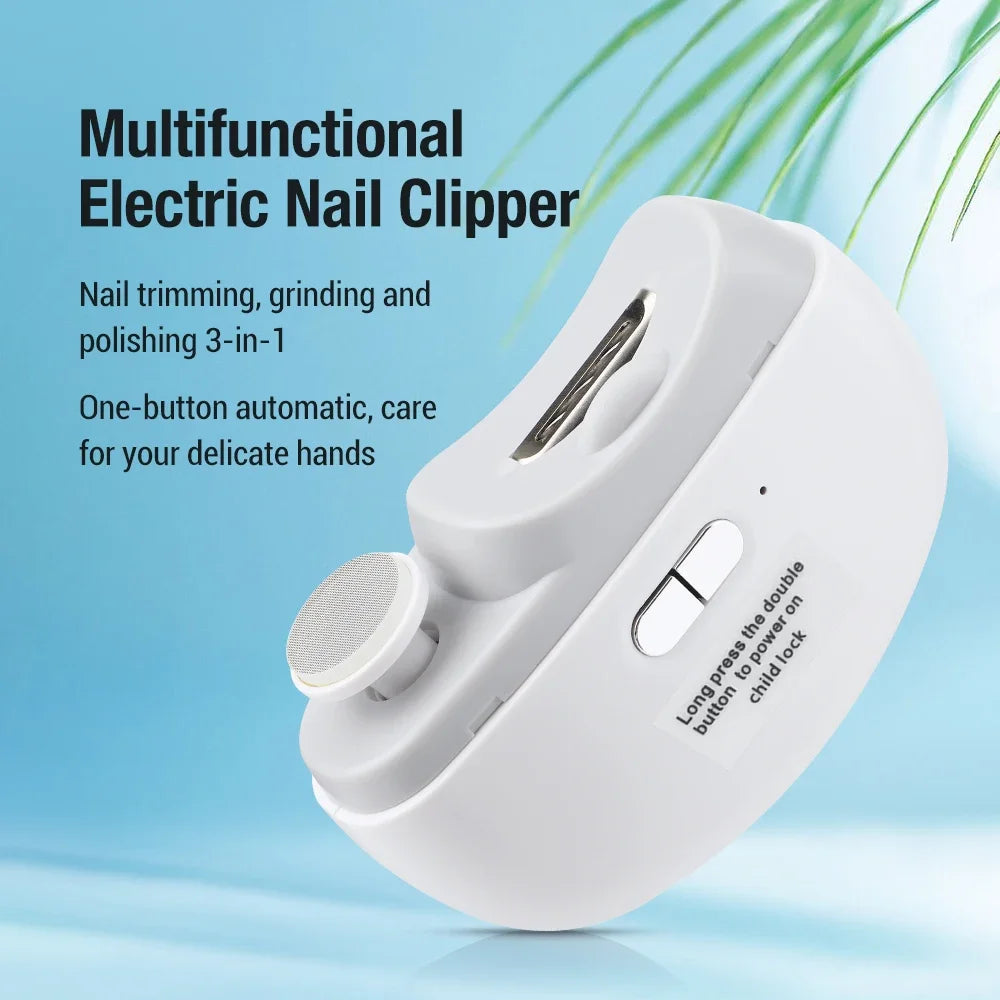 Electric Nail Clipper Grinding and Polishing