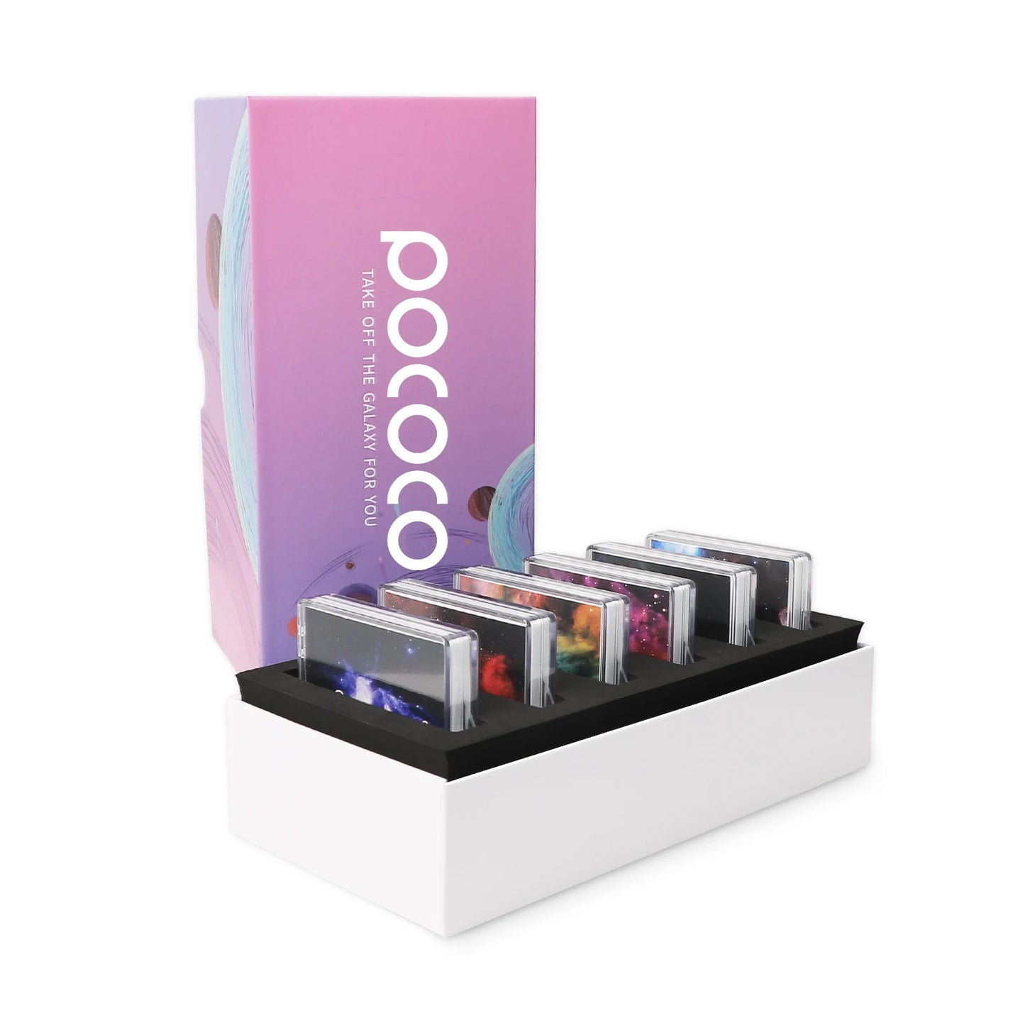 Moon and Stars - Discs for POCOCO Galaxy Projector, 5k Ultra HD, 6 Pieces  (No Projector)