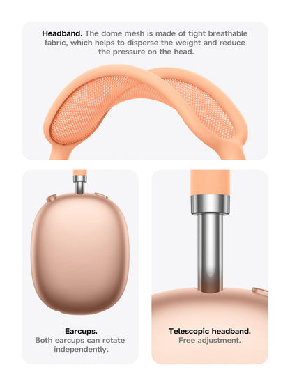 Wireless ANC Bluetooth Headphones – Long Battery Life, Comfortable Over-Ear Design