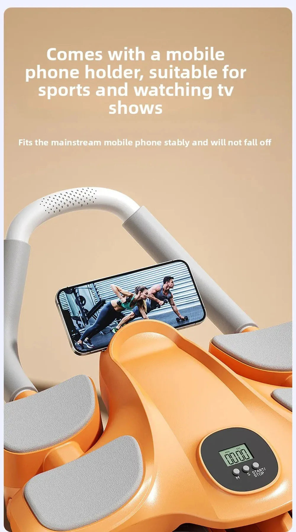 Four-wheel Abdominal Wheel Automatic Rebound Abdominal Muscle Training Artifact Home Fitness Thin Belly Training Device