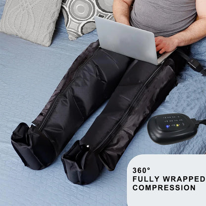 Air Compression Leg Recovery System Foot Massager For Circulation And Relaxation Calf Massage Muscle Pain Relief Device