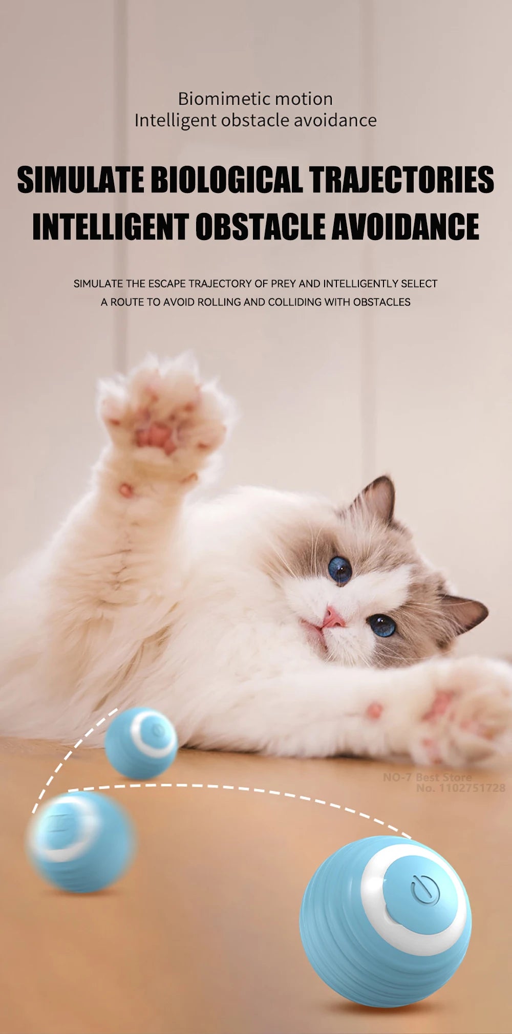 Smart Cat Toy Ball