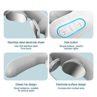 Wireless TENS Pulse Neck & Shoulder Massager