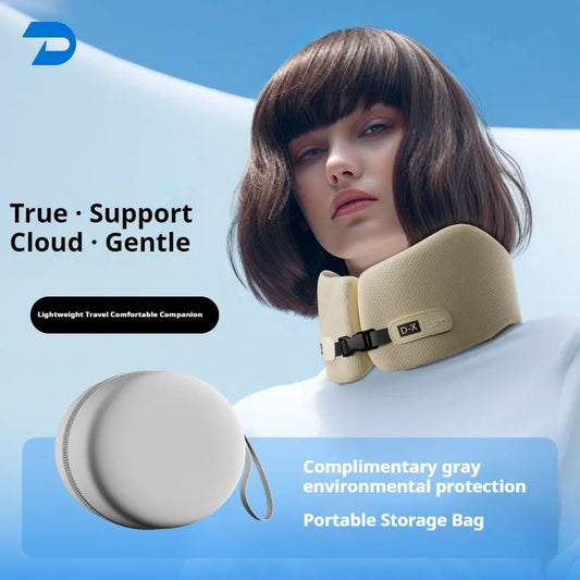 Memory Foam Travel Neck Pillow – U-Shape Comfort for On-the-Go Support