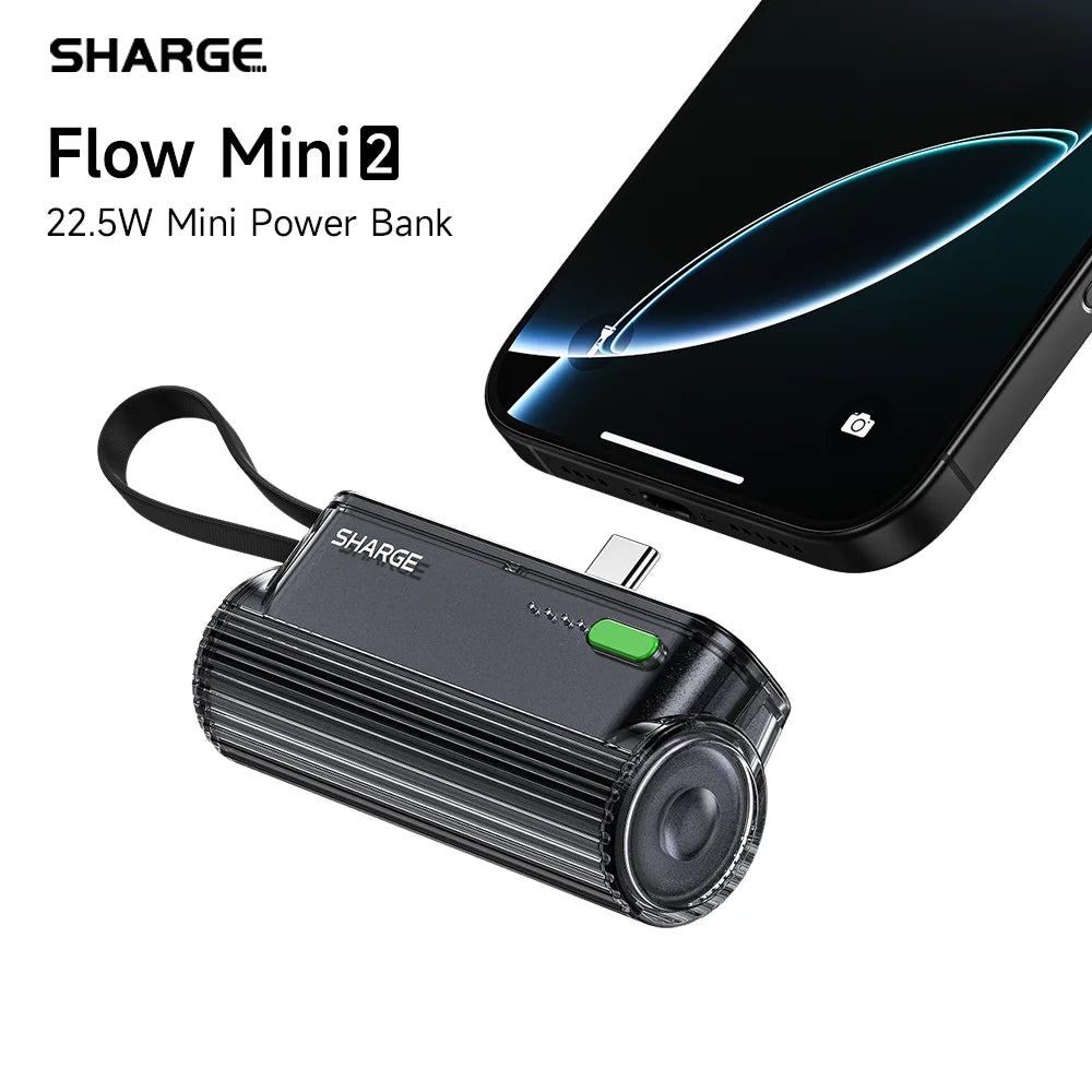 Ultra-Compact 5,000mAh Portable Power Bank