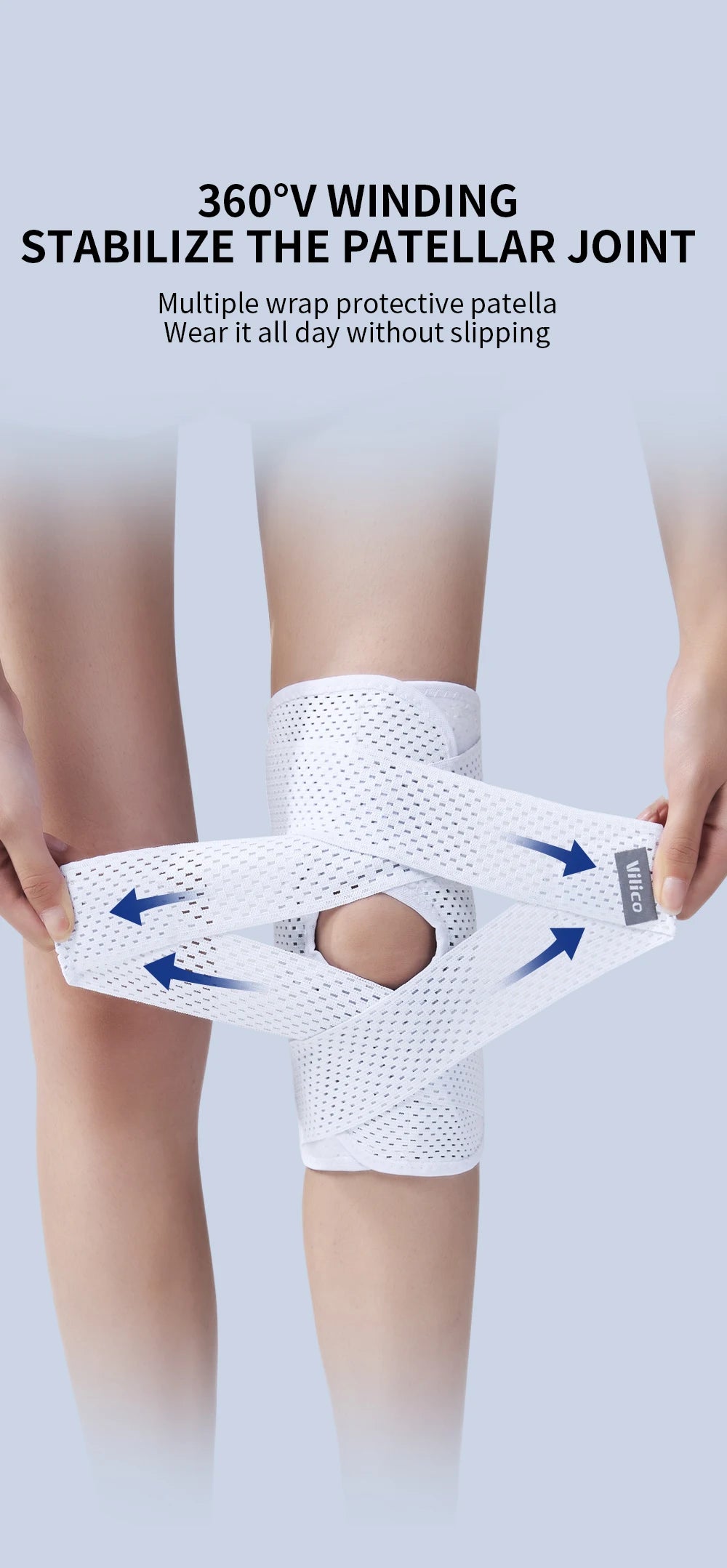 Men's Compression Knee Sleeve – Support for Sports, Recovery & Daily Comfort