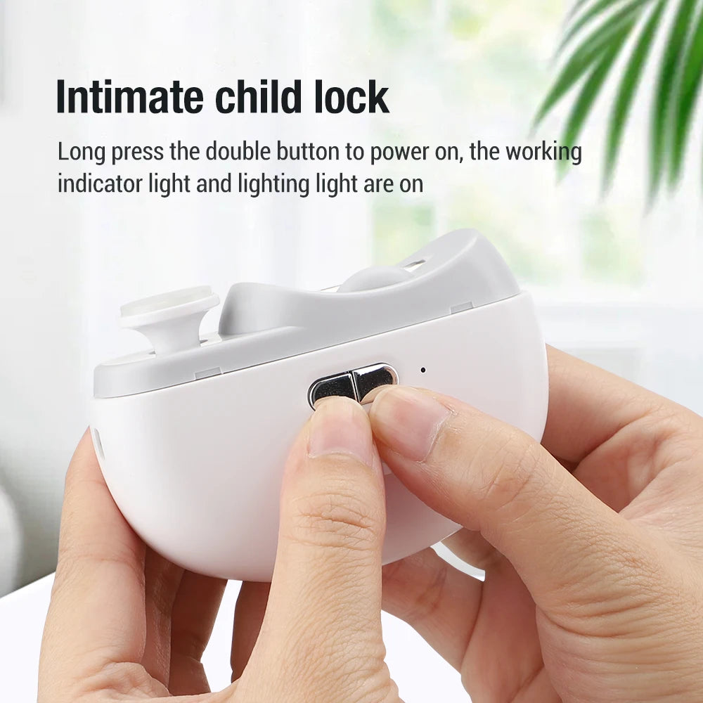 Electric Nail Clipper Grinding and Polishing