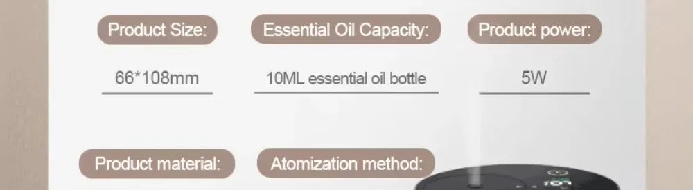 Portable Essential Oil Diffuser