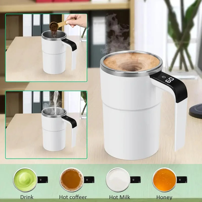 USB Rechargeable Self-Stirring Coffee Cup