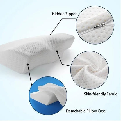 Pillow Butterfly Shaped Health Cervical Neck