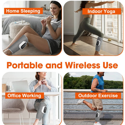 Hailicare Wireless Leg & Calf Air Compression Massager