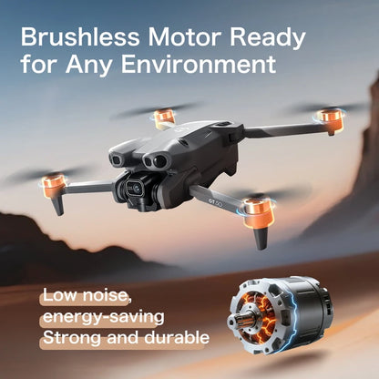 GPS Camera Drone with Brushless Motors – App & Remote Control