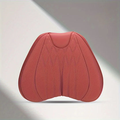 Car Lumbar Back Support Headrest Neck Pillow Memory Foam Lumbar Pillow Universal Soft Neck Pillows Cushion Car Supplies