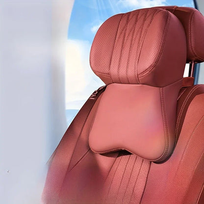 Car Lumbar Back Support Headrest Neck Pillow Memory Foam Lumbar Pillow Universal Soft Neck Pillows Cushion Car Supplies