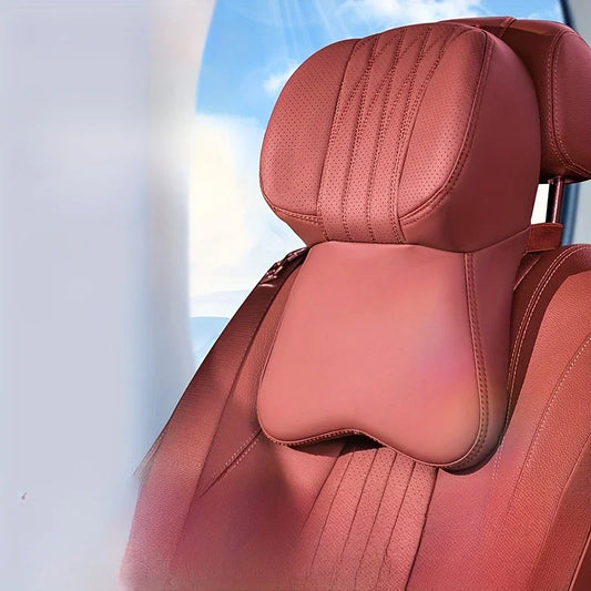 Car Lumbar Back Support Headrest Neck Pillow Memory Foam Lumbar Pillow Universal Soft Neck Pillows Cushion Car Supplies