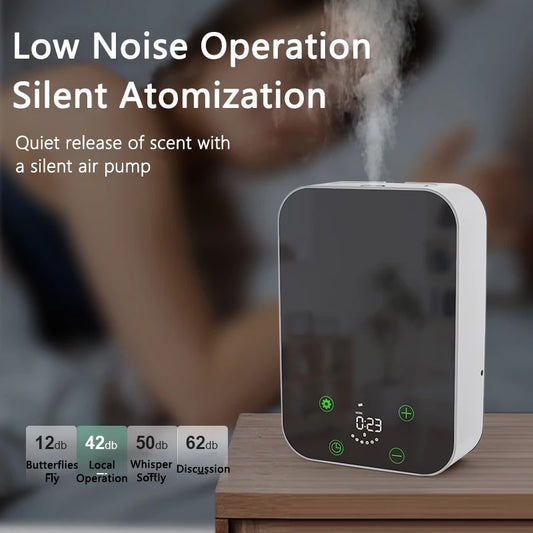 Smart Aroma Diffuser – App &amp; Remote Controlled, Quiet &amp; Powerful