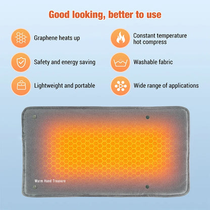 Quick Heating Warming Pad with Adjustable Temperature and Timing