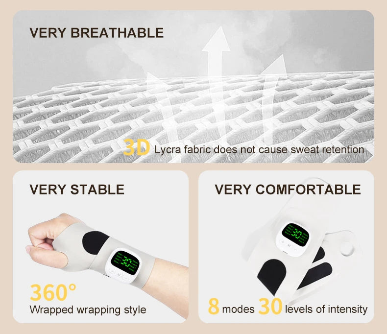 Electronic Hand Therapy Massager
