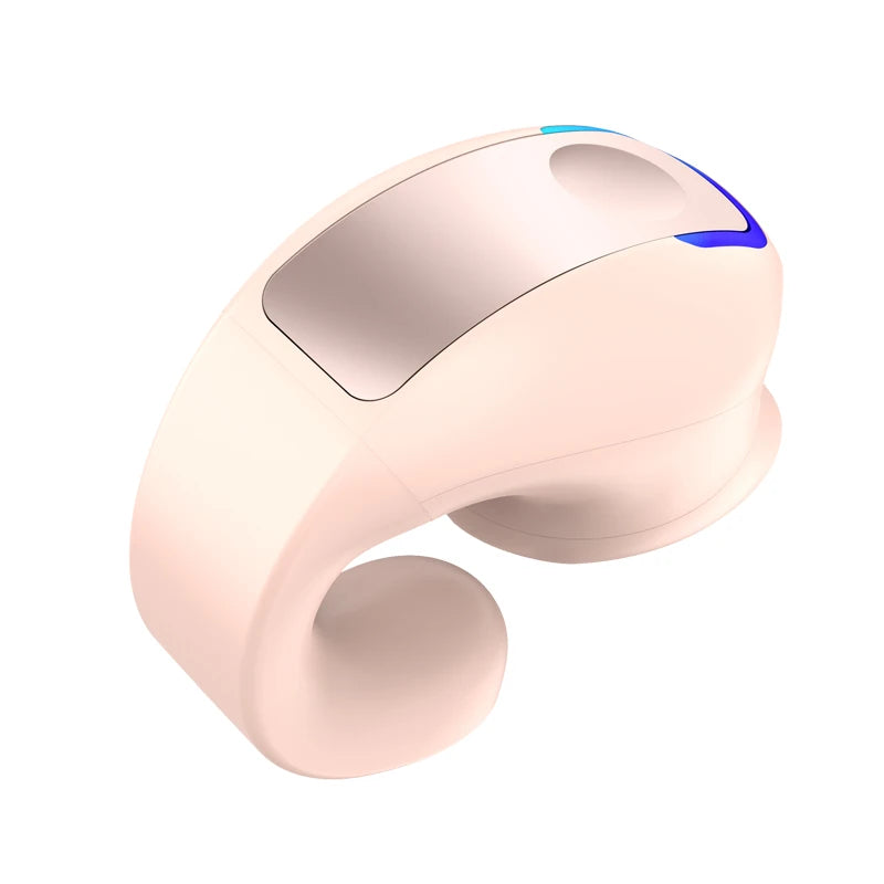 Open-Ear Clip-On Bluetooth Earphone – Lightweight, Low Latency