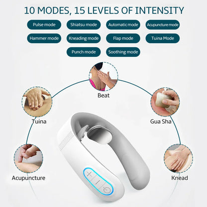 Wireless TENS Pulse Neck & Shoulder Massager
