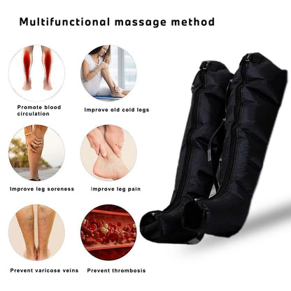 Air Compression Leg Recovery System Foot Massager For Circulation And Relaxation Calf Massage Muscle Pain Relief Device