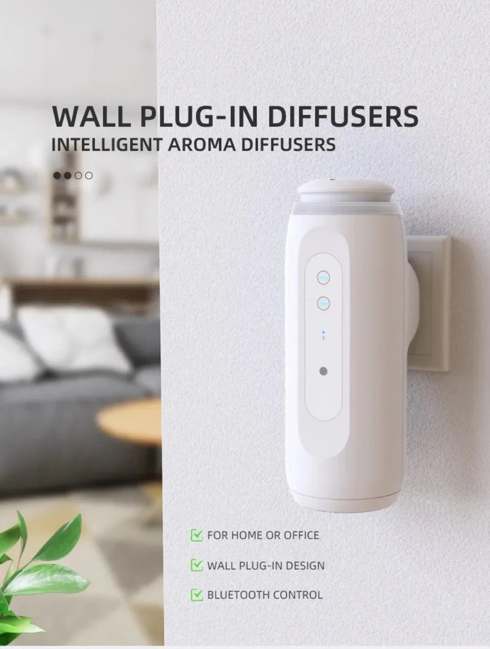 Wall Plug Aroma Smart Fragrance Diffuser