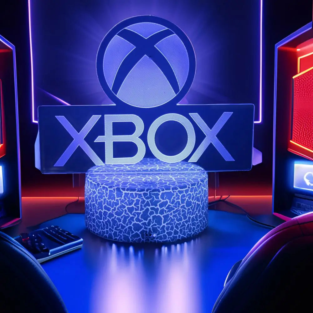 3D LED Acrylic Night Light (Touch & Remote Control)