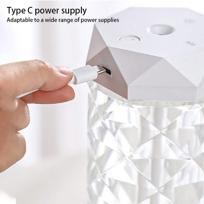 Portable USB Air Humidifier & Aroma Diffuser (400ml)