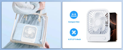 Rechargeable Desktop Fan