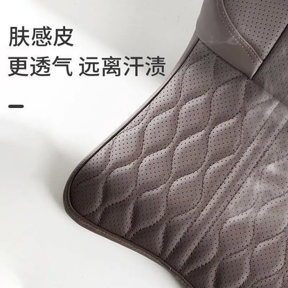 Car Headrest & Lumbar Support Pillow – Memory Foam Comfort for Driving