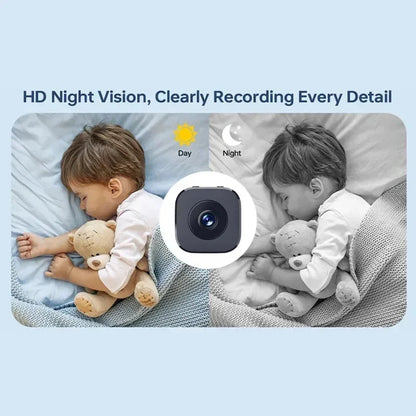 Mini WiFi Security Camera – 1080P HD, Night Vision & Motion Detection