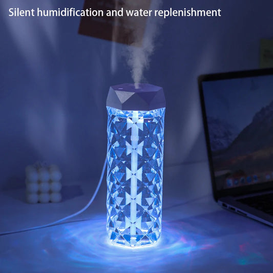 Portable USB Air Humidifier & Aroma Diffuser (400ml)