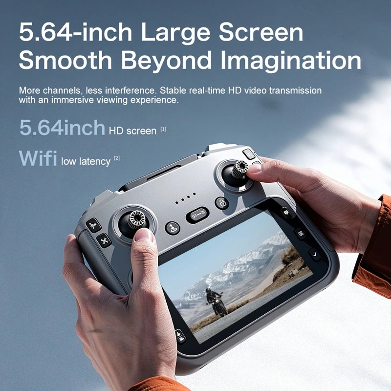 GPS Camera Drone with Brushless Motors – App & Remote Control