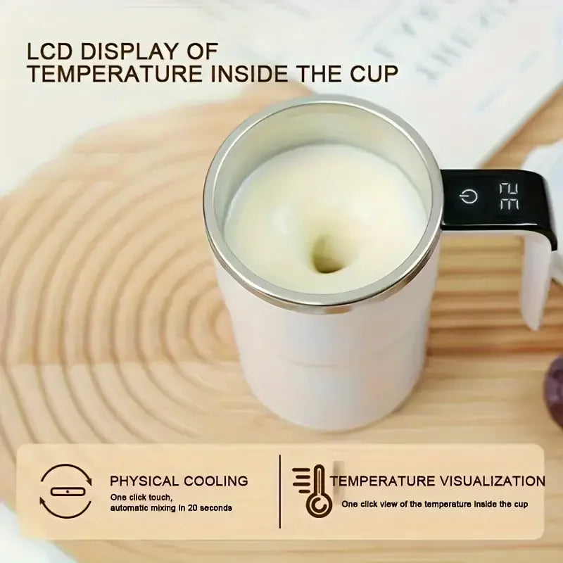 USB Rechargeable Self-Stirring Coffee Cup