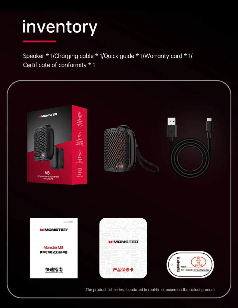 Portable Bluetooth Speaker – Waterproof, Compact Wireless Audio