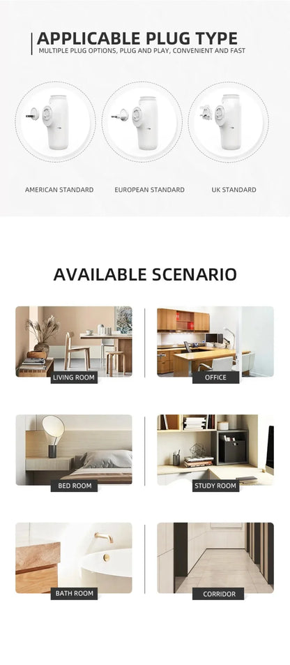 Wall Plug Aroma Smart Fragrance Diffuser