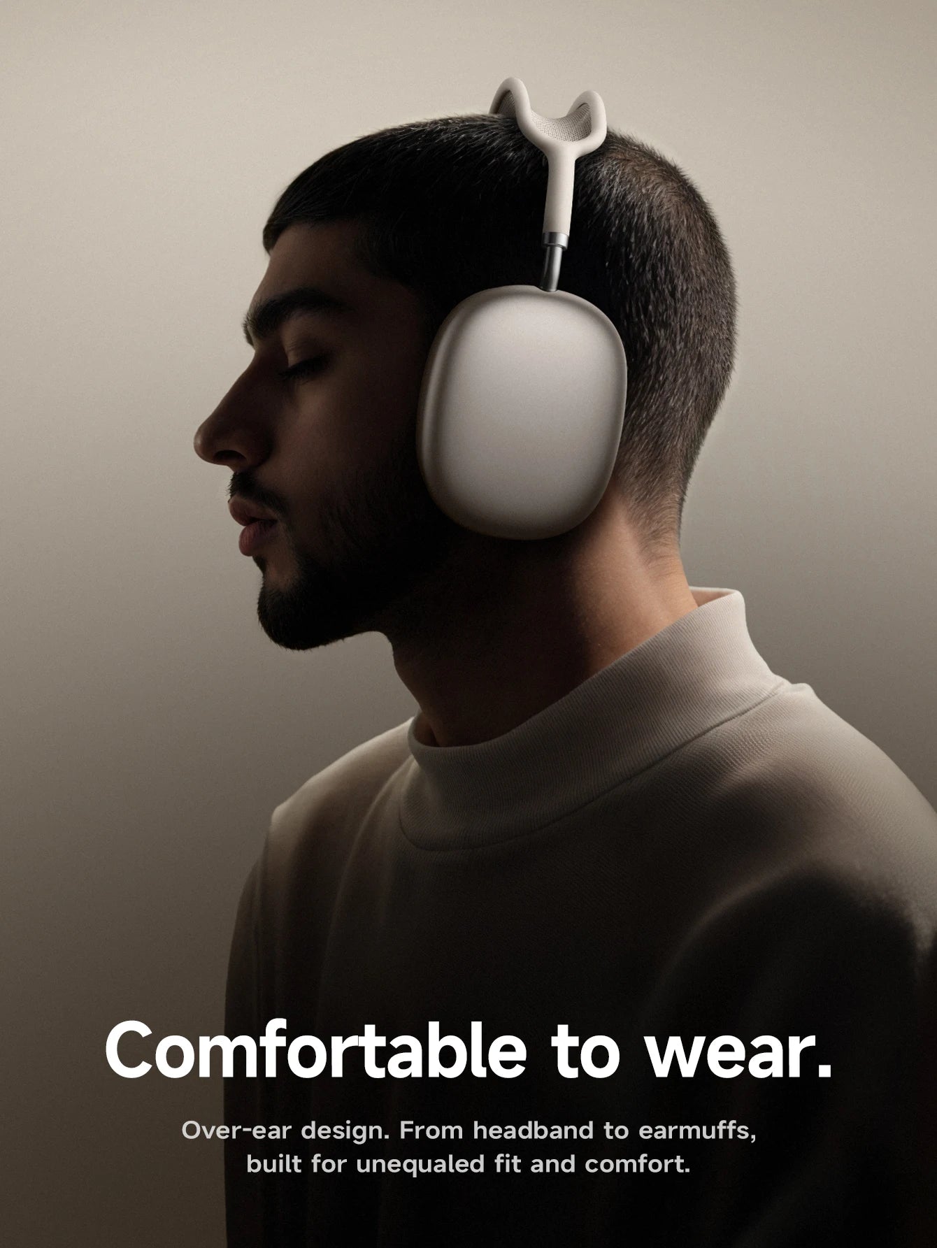 Wireless ANC Bluetooth Headphones – Long Battery Life, Comfortable Over-Ear Design
