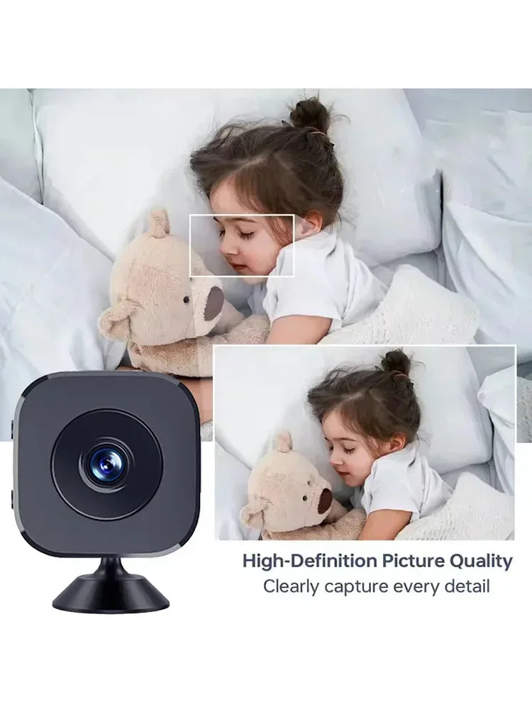 Mini WiFi Security Camera – 1080P HD, Night Vision & Motion Detection