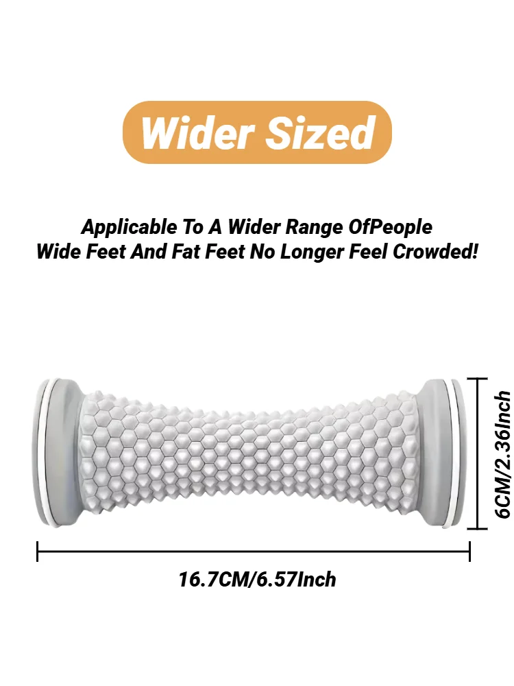 Foot Leg Roller Massager Yoga Plantar Fascia Home Fitness Fingerpressure Board Deep Muscle Relaxation Massage Ergonomic