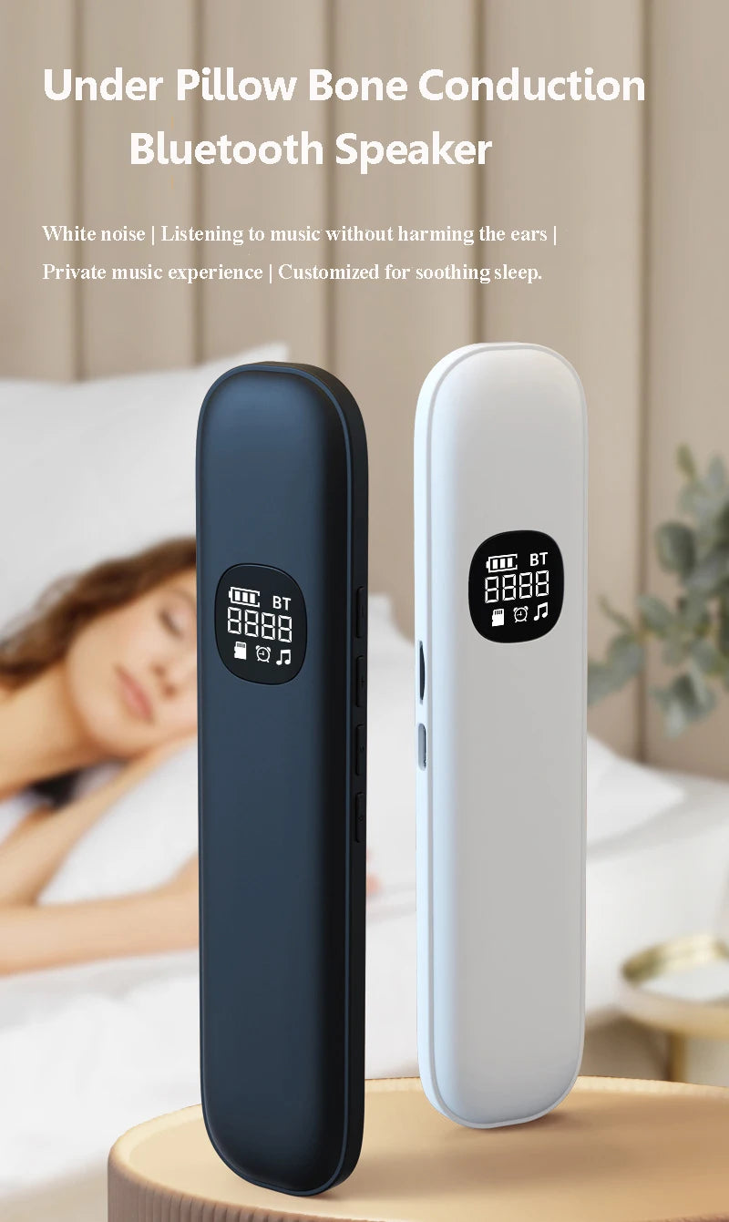 Under-Pillow Bluetooth Sleep Speaker – White Noise &amp; Music, Ultra-Thin Design
