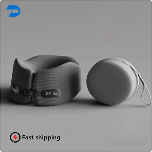 Memory Foam Travel Neck Pillow – U-Shape Comfort for On-the-Go Support