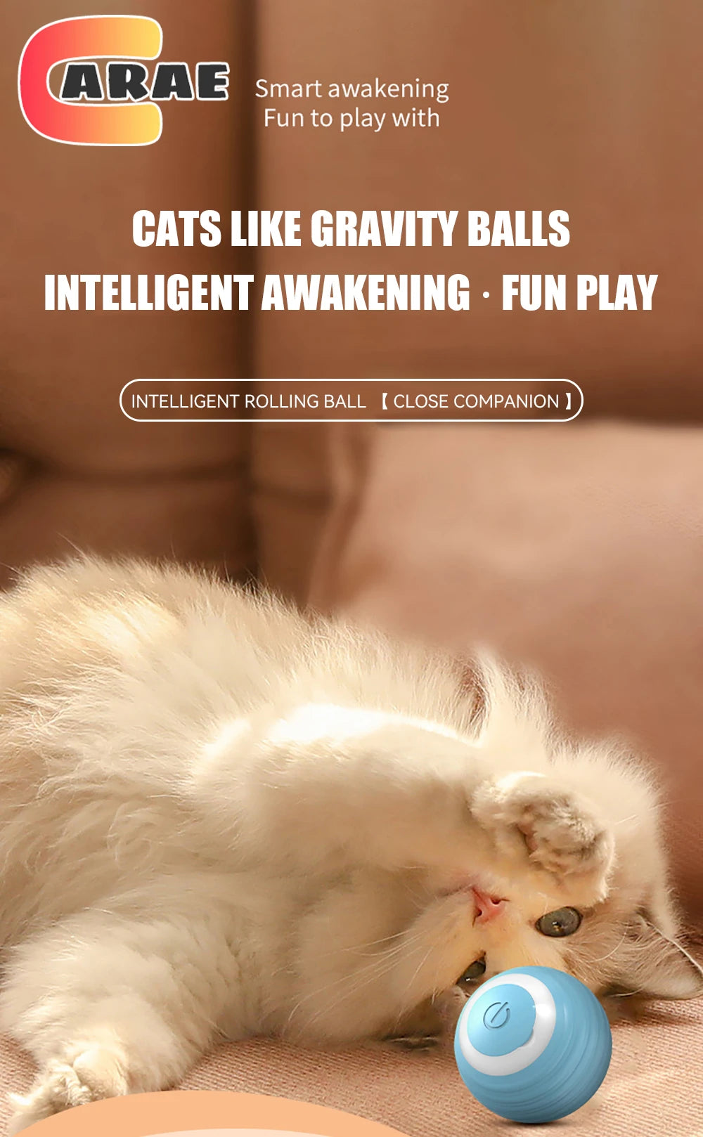 Smart Cat Toy Ball