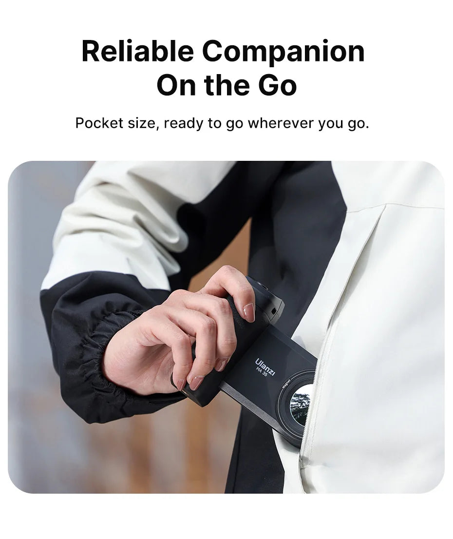 MagSafe Smartphone Camera Grip with Bluetooth Shutter