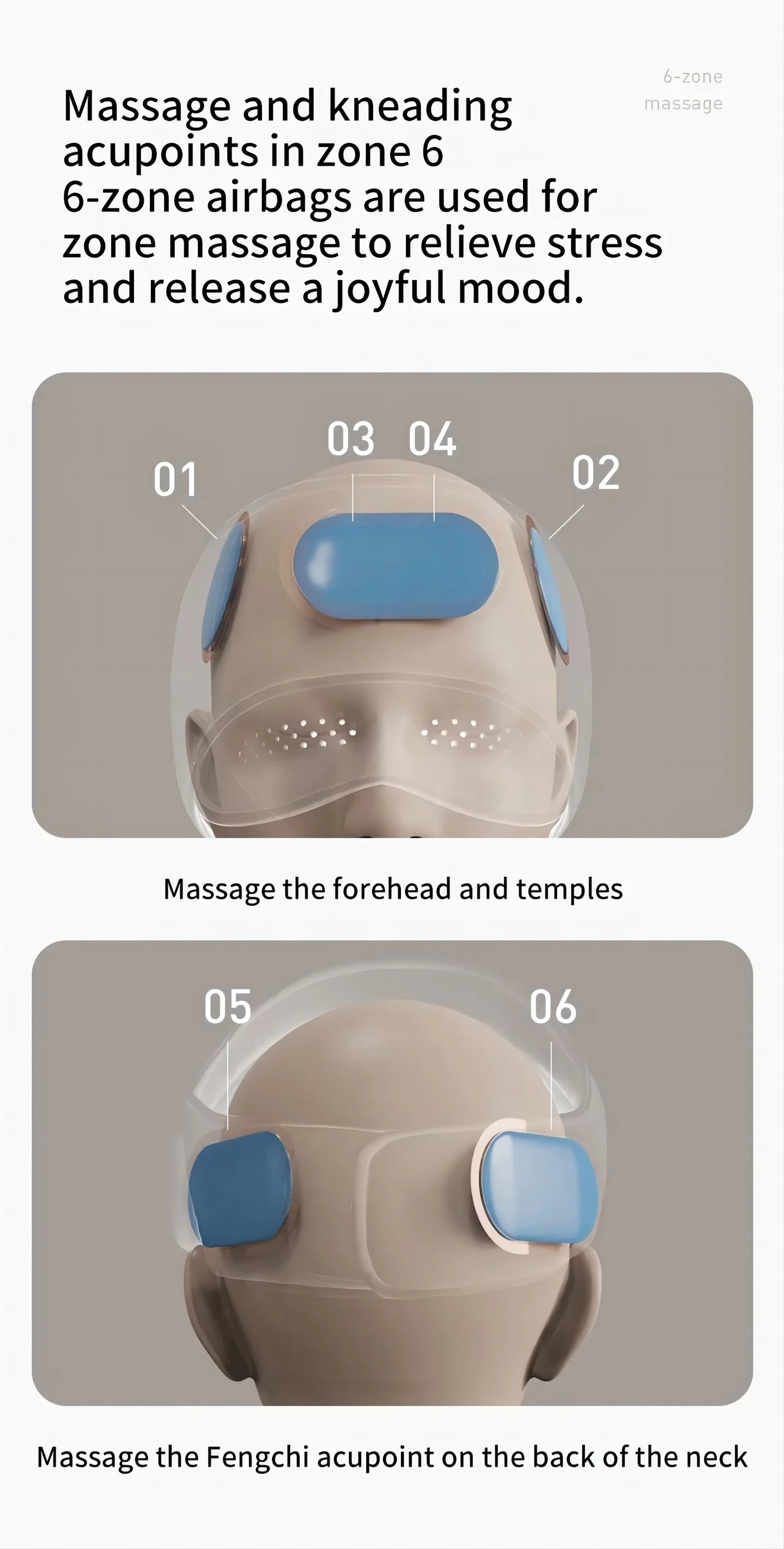 Electric Airbag Head Massager – Deep Relaxation, Anytime