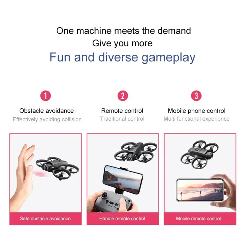 GPS Camera Drone with 8K Video &amp; Obstacle Avoidance