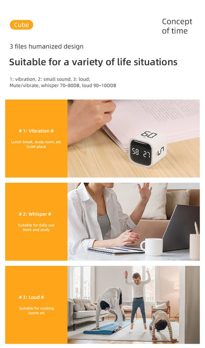 Digital Timer – Adjustable Countdown with Time Reminder