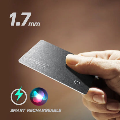 Ultra-Slim Wallet Tracker Card – Works with Apple Find My